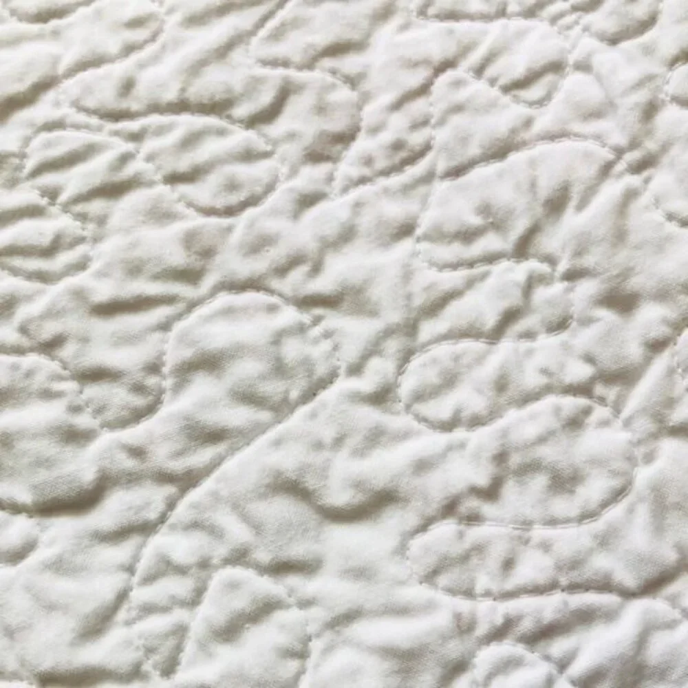 Handmade Embroidered Alphabet Baby Quilt 60